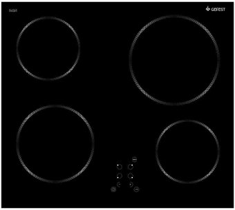 Варочная панель GEFEST ПВЭ 4233 К11 - 1/1