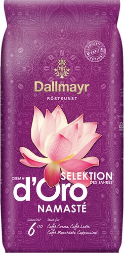 Кофе Dallmayr Crema d'Oro Selektion Des Jahres 2023 Namaste зерновой 1кг - 1/1