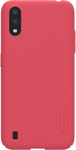 Чехол для телефона Nillkin Super Frosted Shield для Samsung Galaxy A01 (красный) - 1/1