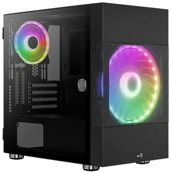 Корпус AeroCool Atomic-G-BK-v1 - 1/1