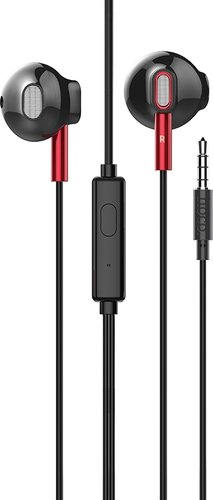 Наушники Hoco M57 (черный/красный) - 1/1