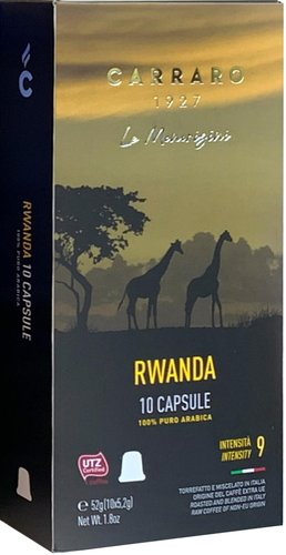 Кофе в капсулах Carraro Rwanda 10 шт - 1/1