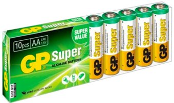 Батарейка GP Super Alkaline AA 10 шт - 1/1