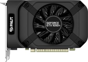 Видеокарта Palit GeForce GTX 1050 Ti StormX 4GB GDDR5 [NE5105T018G1-1070F] - 1/1