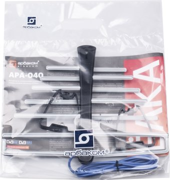 ТВ-антенна Арбаком Елка АРА-040 (черный/голубой) - 1/1