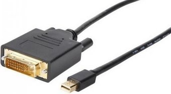 Кабель Leadtek DVI - mini DisplayPort X0101G00247A (0.45 м, черный) - 1/1