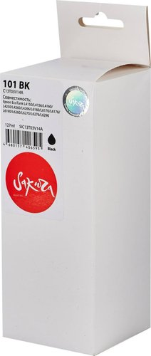 Чернила Sakura Printing SIC13T03V14A (аналог Epson 101 BK) - 1/1