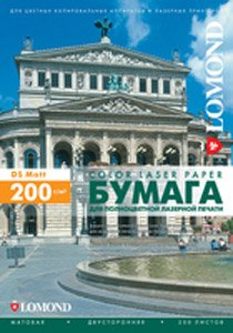 Фотобумага Lomond матовая двусторонняя А3 200 г/кв.м. 250 листов (0300331) - 1/1