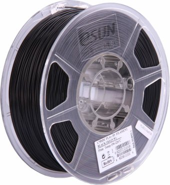 Пластик eSUN PLA+ 2.85 мм 1000 г (черный) - 1/1