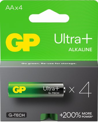 Батарейка GP GP Ultra+ LR6/15AUPETA21-2GSB4 - 1/1