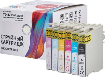 Картридж Sakura Printing SIC13T04874010 (аналог Epson T0487) - 1/1