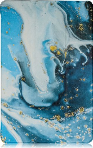 Чехол для планшета JFK Smart Case для Xiaomi Redmi Pad 10.6 (голубой мрамор) - 1/1