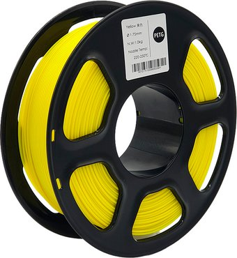 Пластик Mitek PETG 1.75мм 1000 г (желтый) - 1/1