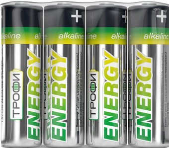 Батарейка Трофи AA 4 шт. LR6-4S - 1/1