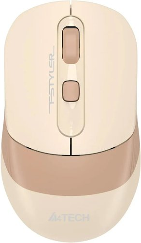 Мышь A4Tech Fstyler FG10CS Air (бежевый/коричневый) - 1/1