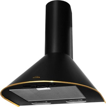 Кухонная вытяжка Elikor Эпсилон 50П-430-П3Л (черный/золото) - 1/1