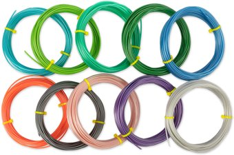 Набор пластика Поделкин Робокрафтика для RBC-PETG-02 (10 шт, № 01 перламутровый) - 1/1