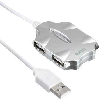 USB-хаб  Buro BU-HUB4-0.5-U2.0-Candy - 1/1