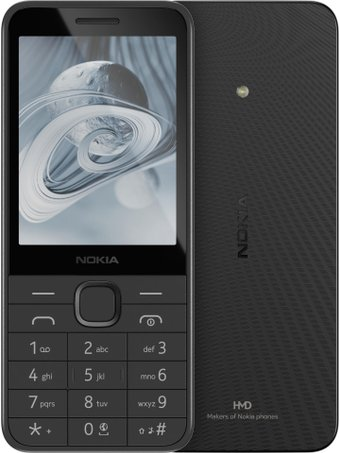 Кнопочный телефон Nokia 215 4G (2024) Dual SIM TA-1613 (черный) - 1/1