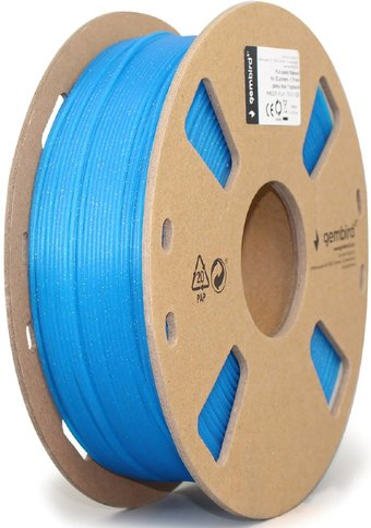 Пластик Gembird PLA 1.75 мм 1000 г (голубой) - 1/1