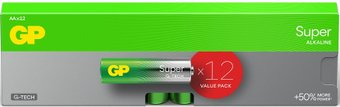 Батарейка GP Super LR6/15AETA21-2GVPPAB12 - 1/1