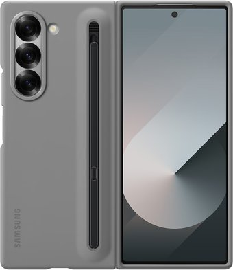 Чехол для телефона Samsung Case S Pen Case Galaxy Z Fold 6 (серый) - 1/1