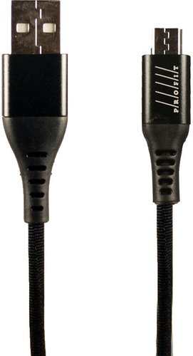 Кабель Profit QY-11 microUSB 3 м (черный) - 1/1