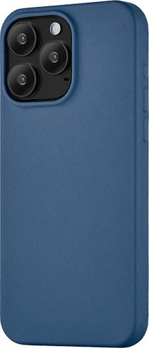 Чехол для телефона uBear Capital Leather для iPhone 15 Pro Max (темно-синий) - 1/1