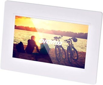 Цифровая фоторамка Digma PF-733 (белый) [PF733W] - 1/1