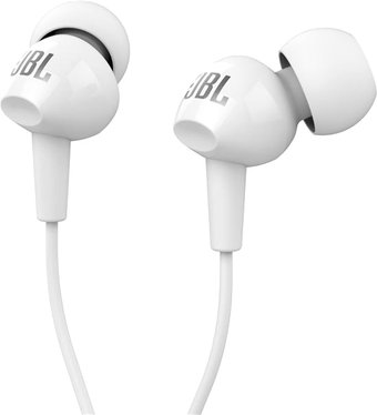 Наушники JBL C100SIU [JBLC100SIUWHT] - 1/1