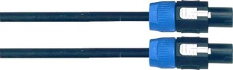 Кабель Leem CN1-30 speakON - speakON (9.15 м, черный) - 1/1