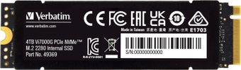 SSD Verbatim Vi7000G 4TB 49369 - 1/1