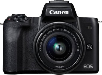 Беззеркальный фотоаппарат Canon EOS M50 Kit 15-45mm (черный) - 1/1