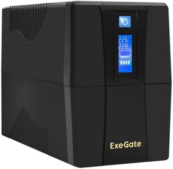 Источник бесперебойного питания ExeGate Power Smart ULB-850.LCD.AVR.2SH.RJ.USB EP285478RUS - 1/1