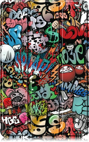 Чехол для планшета JFK Smart Case для Xiaomi Mi Pad 6/Mi Pad 6 Pro 11 600 (граффити) - 1/1