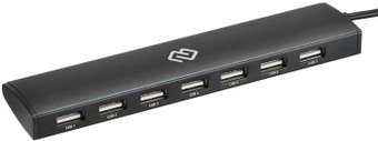 USB-хаб  Digma HUB-7U2.0-UC-B - 1/1