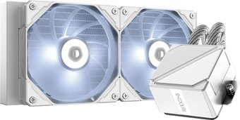 Система жидкостного охлаждения для процессора ID-Cooling DashFlow 240 Basic White - 1/1