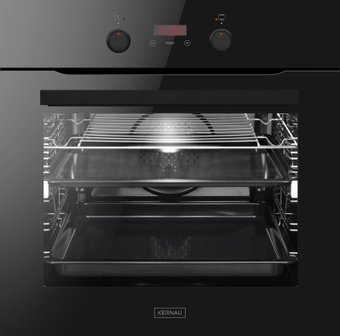 Электрический духовой шкаф Kernau KBO 1074.1 PT B - 1/1
