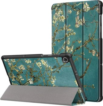 Чехол для планшета KST Smart для Lenovo Tab M10 HD 2nd Gen (цветущие ветки миндаля) - 1/1