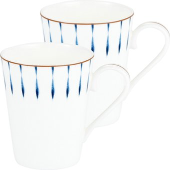 Кружка Gipfel Azzurro 42499 (2шт, белый) - 1/1