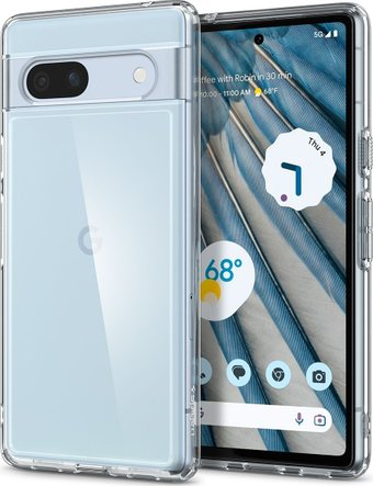 Чехол для телефона Spigen Ultra Hybrid для Pixel 7a ACS05817 (прозрачный) - 1/1
