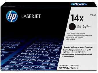 Картридж HP LaserJet 14X (CF214X) - 1/1
