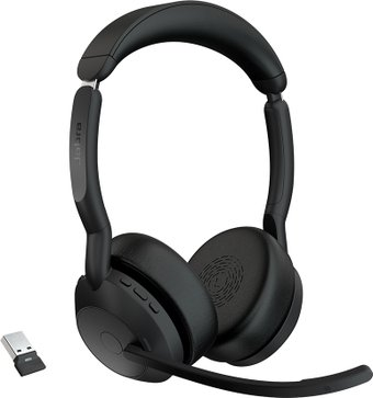 Офисная гарнитура Jabra Evolve2 55 MS Stereo USB-A - 1/1