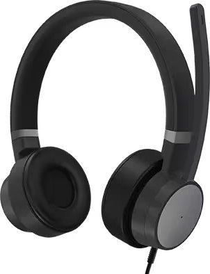 Наушники Lenovo Go Wired ANC (черный) - 1/1