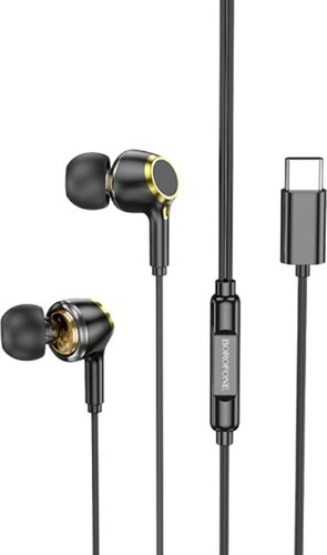 Наушники Borofone BM90 USB Type-C (черный) - 1/1