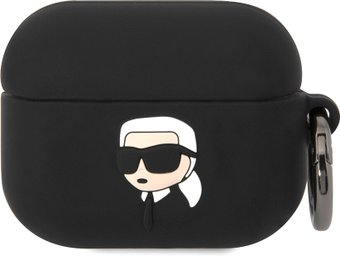 Чехол CG Mobile Karl Lagerfeld NFT 3D Karl для AirPods Pro KLAPRUNIKK (черный) - 1/1