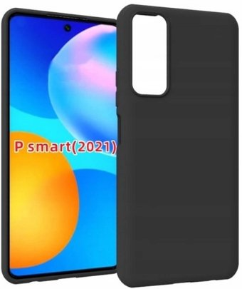 Чехол для телефона Case Matte для Huawei P Smart 2021 (черный) - 1/1