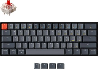 Клавиатура Keychron K12 RGB K12-B1-RU (Gateron G Pro Red) - 1/1