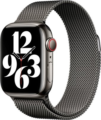 Браслет Apple Milanese Loop MTJM3 (41 мм, графит, размер R) - 1/1
