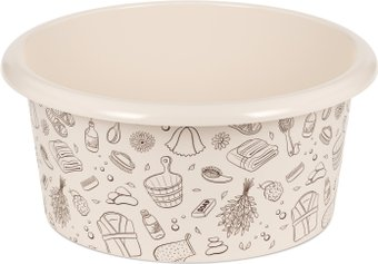 Таз хозяйственный Альтернатива Русская банька М2554 - 1/1